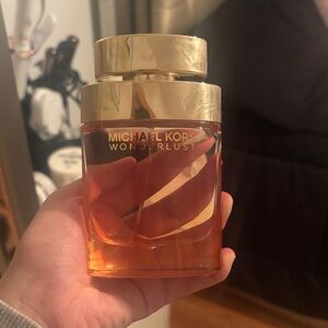 Michael Kors Wonderlust Gold and Amber Bottle